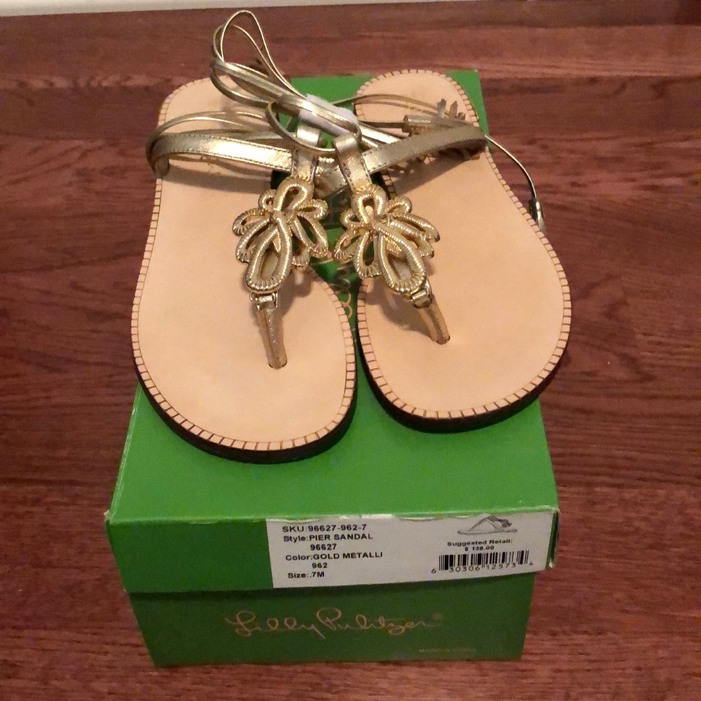 Lilly Pulitzer Pier Sandal.